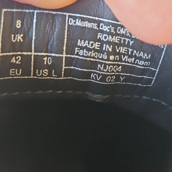 Dr. Martens Black Chelsea Boots with Yellow Accents - Picture 10 of 10